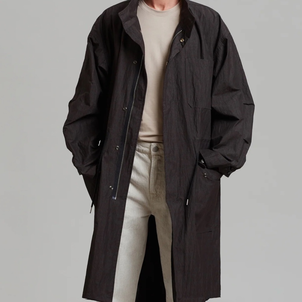 The Frankie Shop - Stephen Anorak Jacket - Charcoal